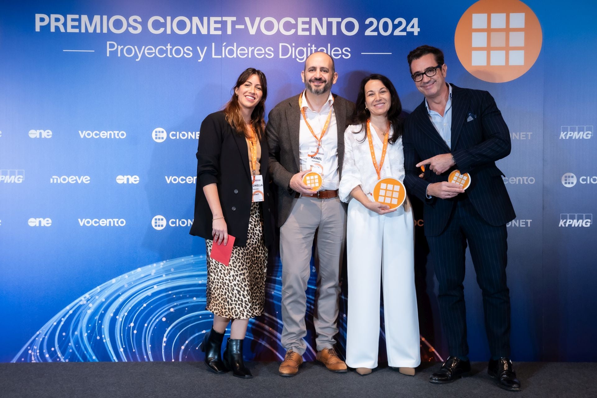 Finalistas y premiados de la cuarta edición de los Premios CIONET Vocento.