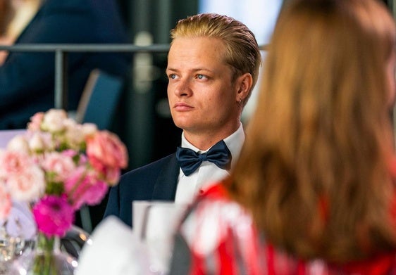 El hijo mayor de la princesa de Noruega Mette-Marit, Marius Borg Hoiby.