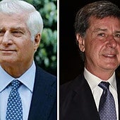 El duque de Alba, Carlos Fitz-James Stuart, y su hermano Cayetano Martínez de Irujo