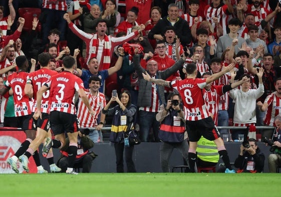 El Athletic se lleva el derbi vasco y regresa a los puestos europeos