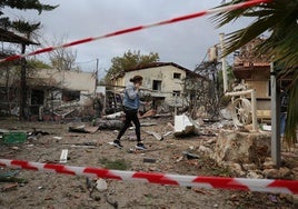 Imagen de una zona de Líbano bombardeada por Israel.