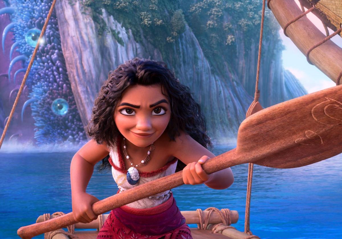 Vaiana, en un fotograma de la película.