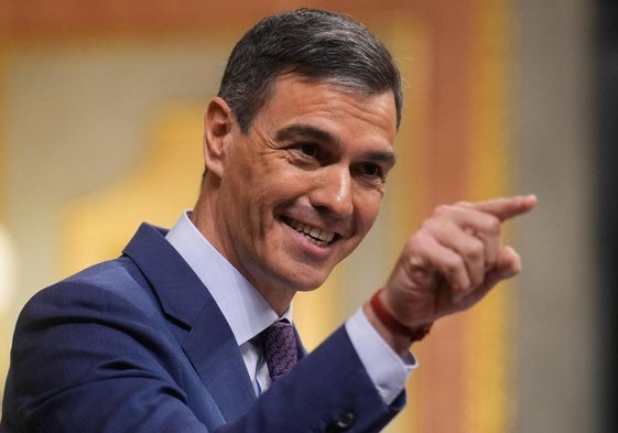 El presidente del Gobierno, Pedro Sánchez.