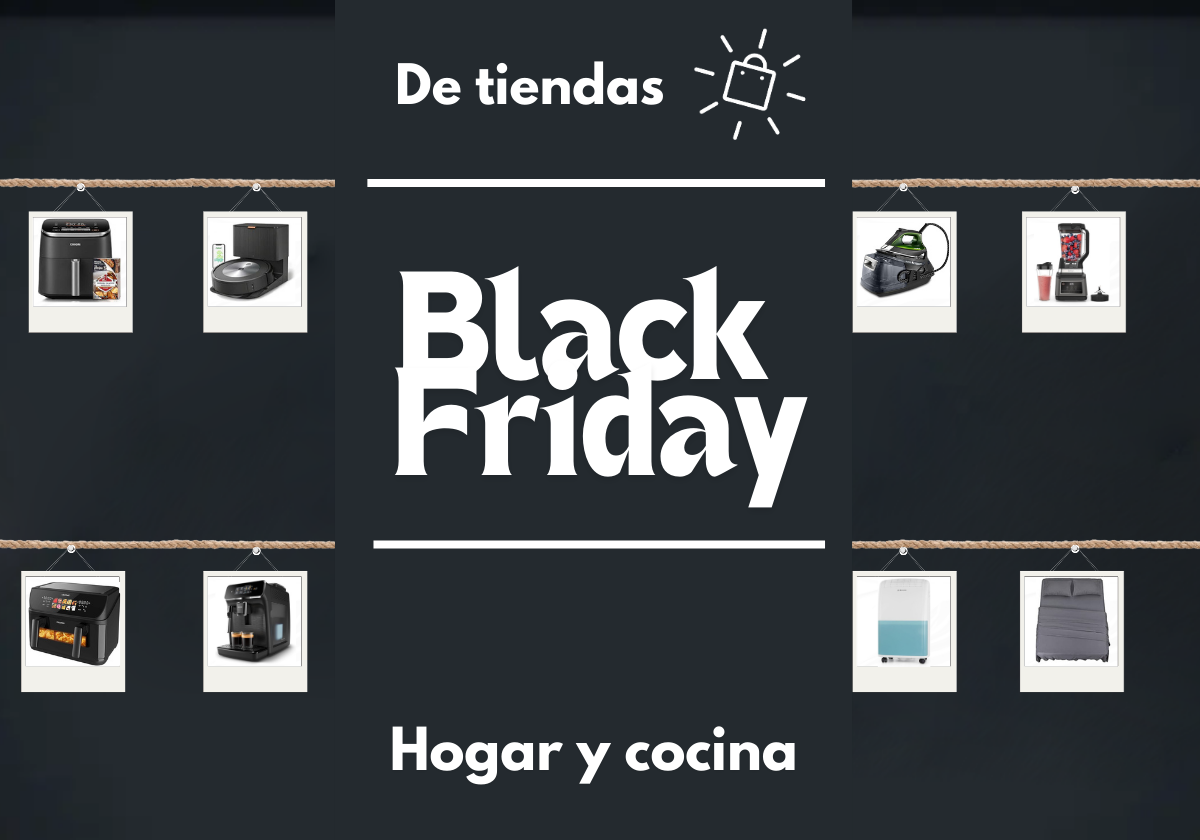 ¡Ya está aquí el Black Friday! Descubre con De Tiendas las mejores ofertas en hogar y cocina de Amazon