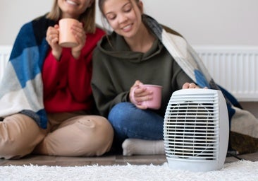 Calienta tu salón en unos minutos con este calefactor eléctrico de bajo consumo de Rowenta