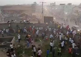 Al menos 56 muertos por una estampida en un partido de fútbol en Guinea Conakry