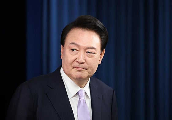 El presidente de Corea del Sur, Yoon Suk-yeol, tuvo una carrera estrella como fiscal anticorrupción.