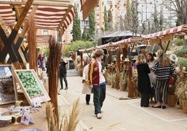 Mercado organizado por Spanish Friday.