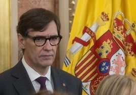 El presidente de la Generalitat, Salvador Illa.