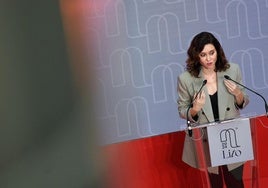 Isabel Díaz Ayuso preside el acto de entrega de la I edición de los Premios Lito de Hostelería Madrid