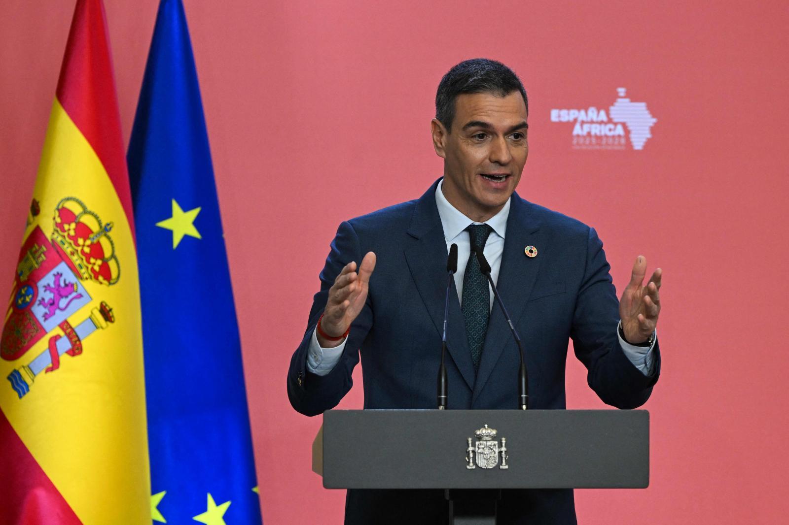 Pedro Sánchez.