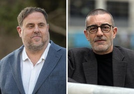 Oriol Junqueras y Xavier Godàs