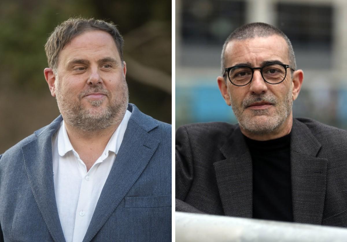 Oriol Junqueras y Xavier Godàs