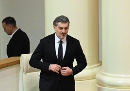 Mijail Kavelashvili, nuevo presidente de Georgia.