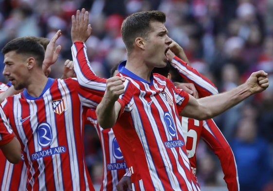 El gol de Sorloth que le dio al Atlético el triunfo sobre el Getafe