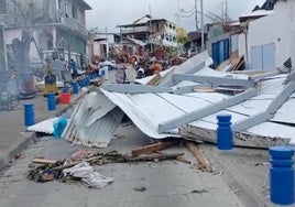 Así ha quedado el archipiélago francés de Mayotte tras el devastador paso del huracán 'Chido'