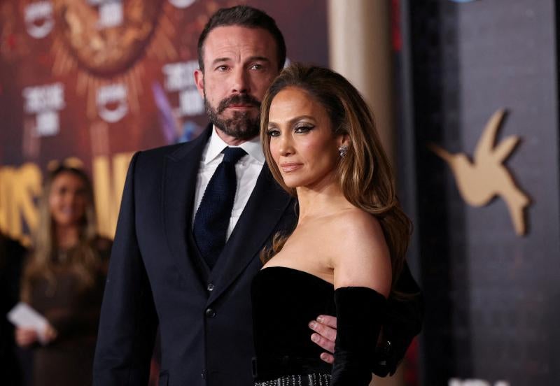 Jennifer López y Ben Affleck en una imagen de archivo.