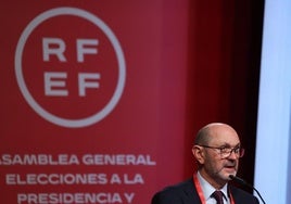 Rafael Louzán, nuevo presidente de la FEF, pendiente del Tribunal Supremo