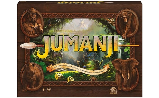 Juego de mesa de Jumanji. /