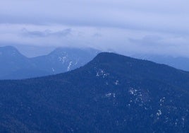 Montañas de Adirondack, donde transcurre 'El dios de los bosques'.