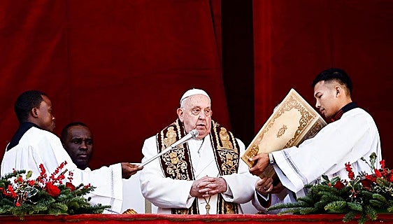 El Papa invita a tener «audacia» para negociar «una paz justa y duradera» en Ucrania