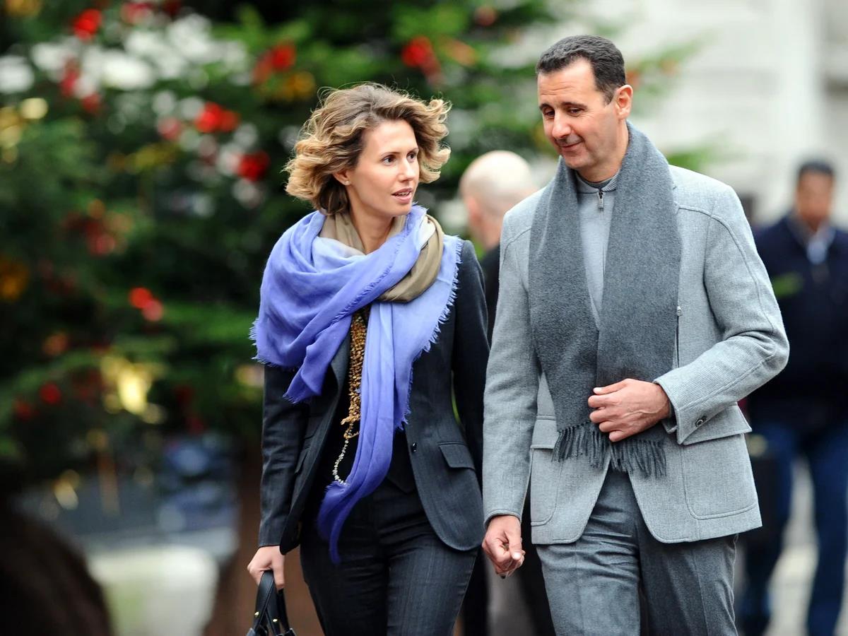 Asma y Bashar Al Assad, en una imagen de archivo.