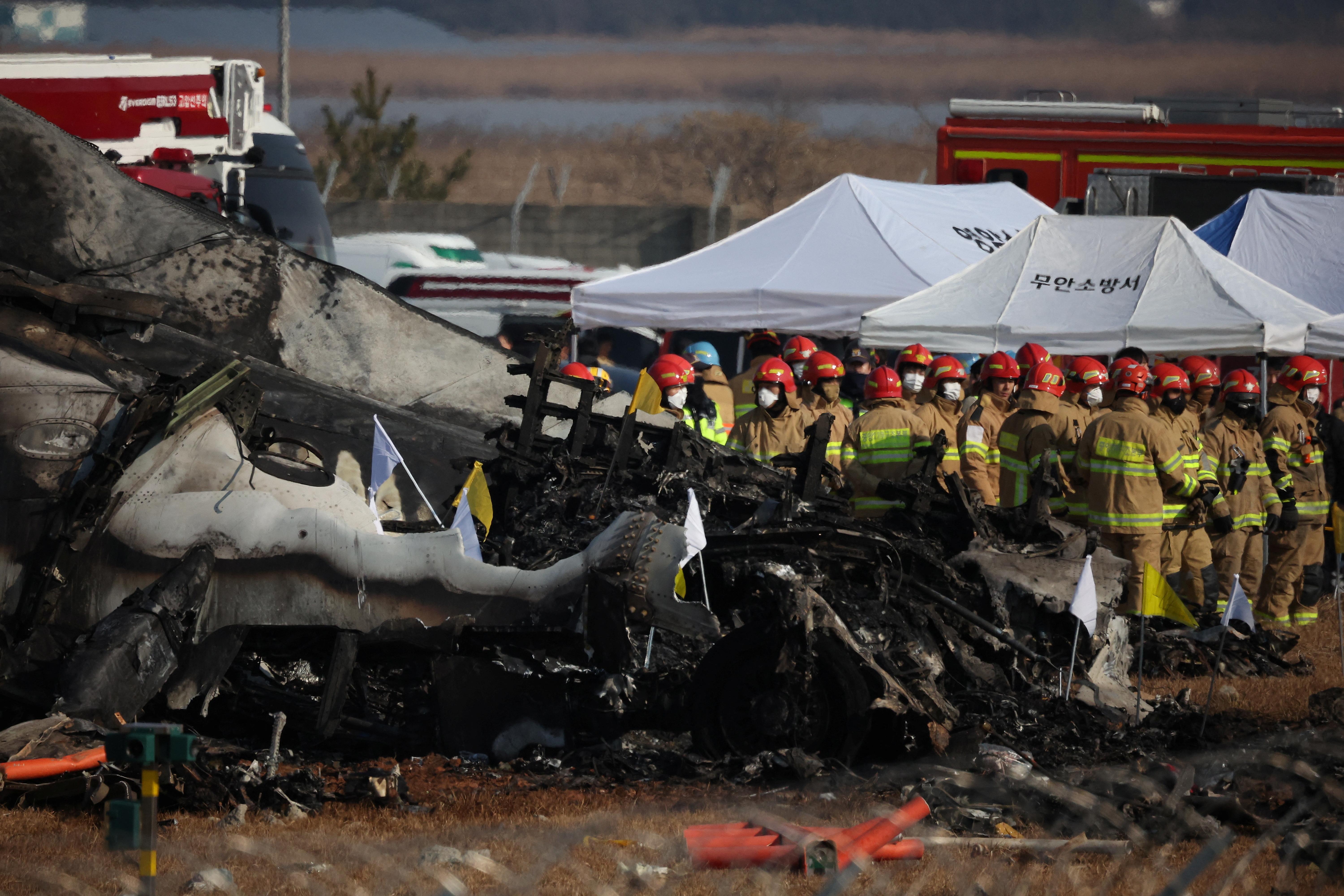 Las imágenes de la tragedia aérea