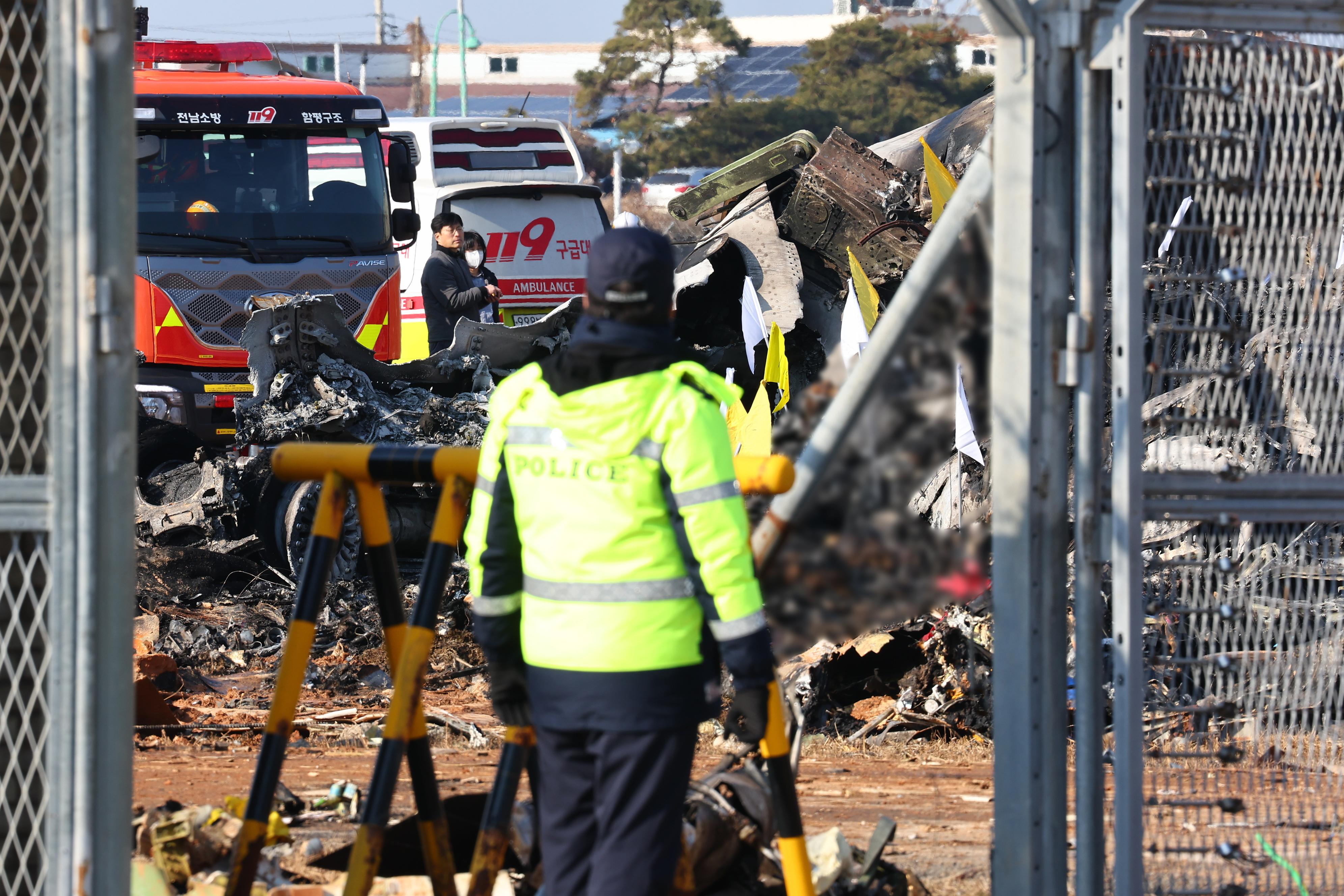 Las imágenes de la tragedia aérea