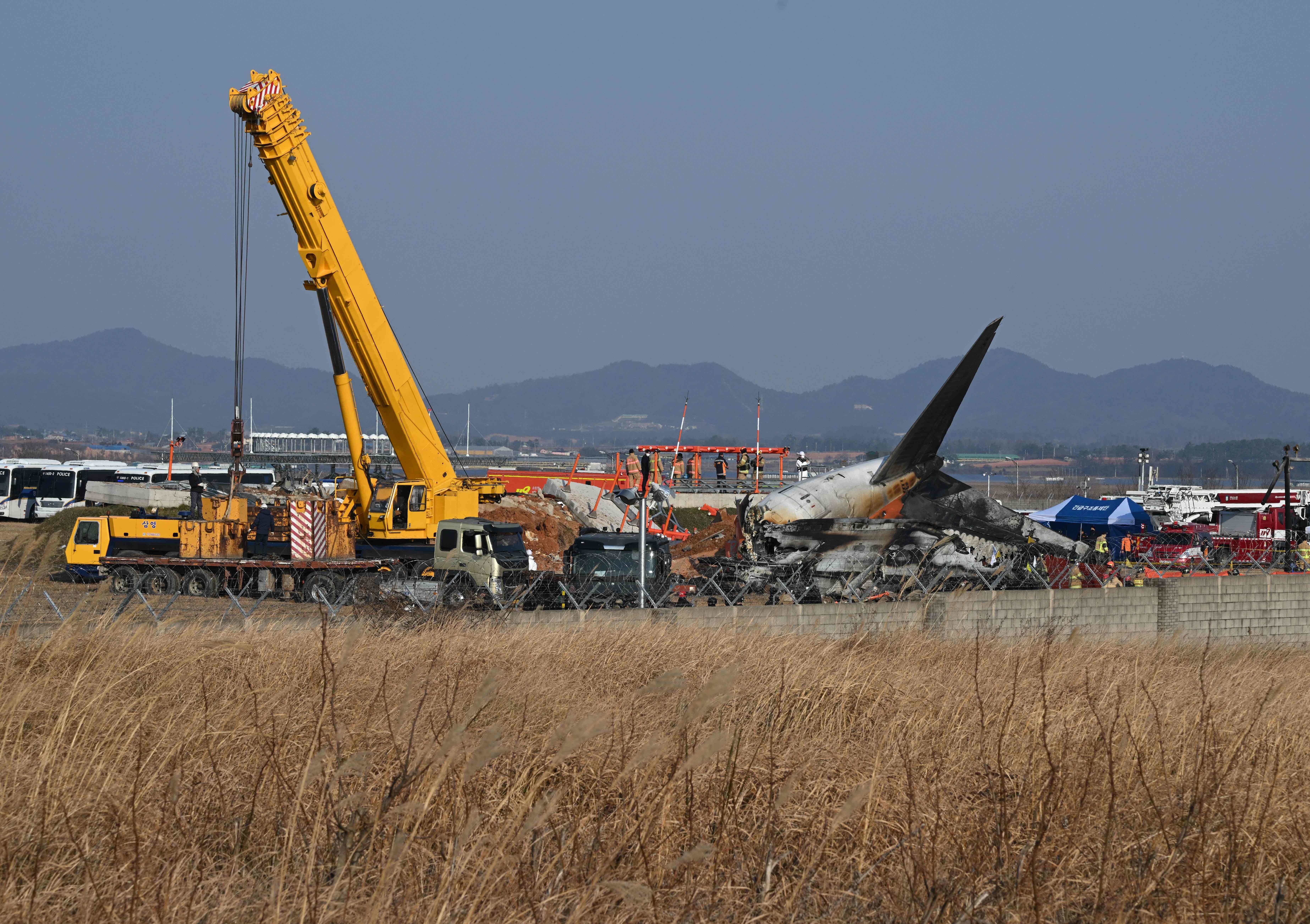 Las imágenes de la tragedia aérea