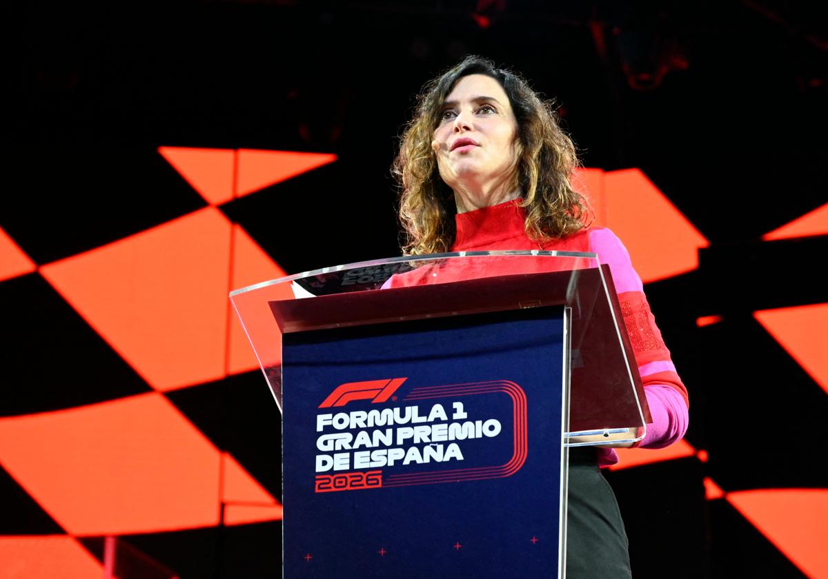 Isabel Díaz Ayuso, presidenta de la Comunidad de Madrid.