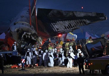 179 muertos al desintegrarse un avión en el peor accidente aéreo ocurrido en Corea del Sur