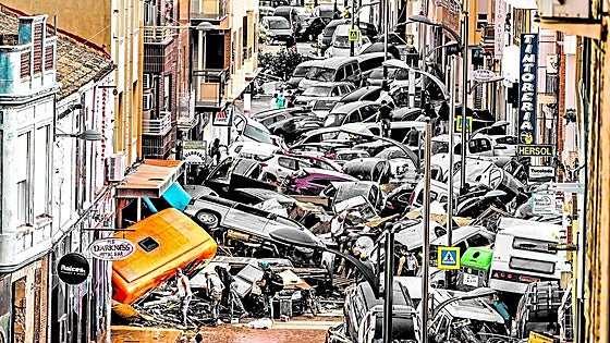 La DANA de Valencia, una de las diez catástrofes naturales mundiales más costosas de 2024