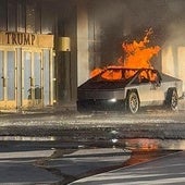 Investigan vínculos entre la explosión de un Tesla frente a un hotel de Trump y el ataque de Nueva Orleans