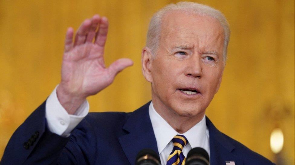 Joe Biden, a dos semanas de ceder el poder a Donald Trump.