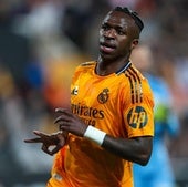 Dos partidos de sanción a Vinicius, que jugará la Supercopa