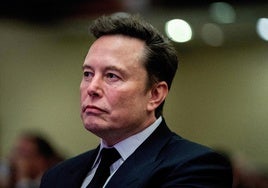 Elon Musk, dueño de Tesla y X, y gran colaborador de Donald Trump.