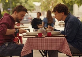 Kieran Culkin y Jesse Eisenberg.