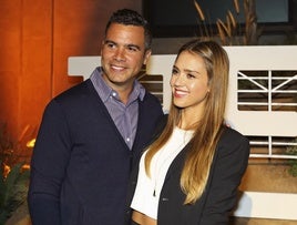 Jessica Alba y Cash Warren en una foto de archivo.