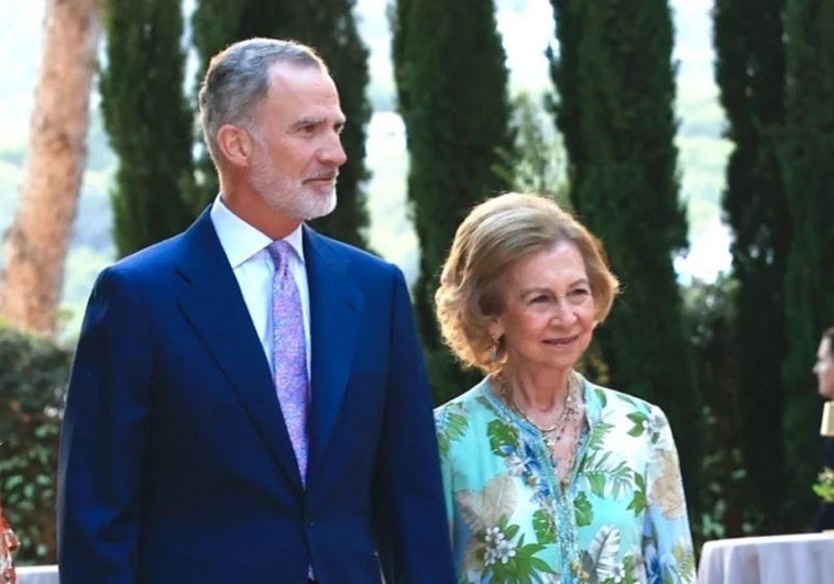 Felipe VI y doña Sofía.