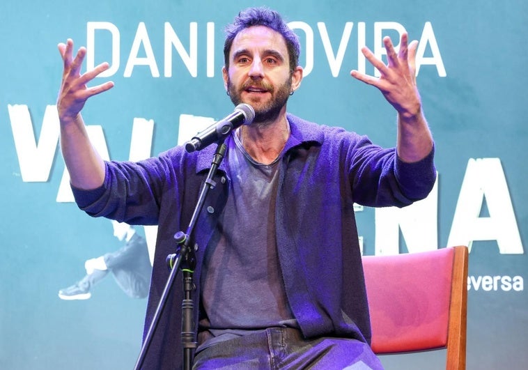 El cómico Dani Rovira en la presentación de su nuevo monólogo.