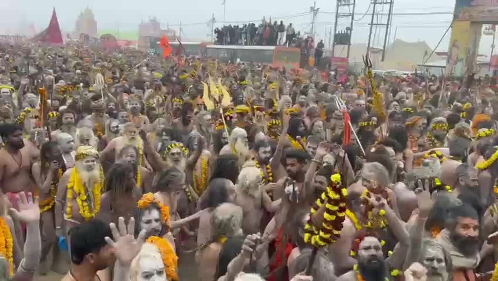 Comienza el festival Maha Kumbh en la India: el mayor peregrinaje del mundo