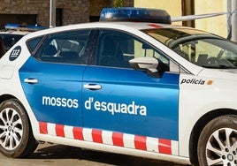 Un coche de los Mossos d'Esquadra