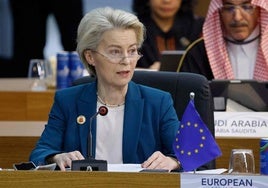 La presidenta de la Comisión Europea, Ursula von der Leyen.