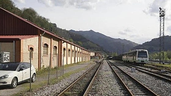 Mueren un hombre y una mujer arrollados por un tren en Asturias