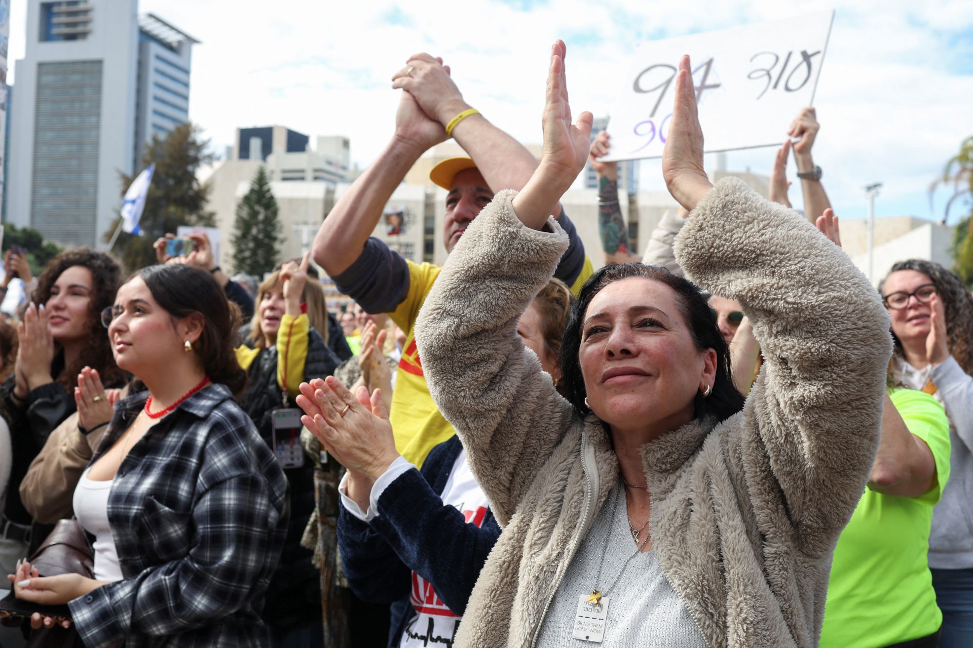 Así ha sido la festiva liberación de las soldados israelíes