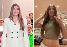 La infanta Sofía y su dobe en TikTok.