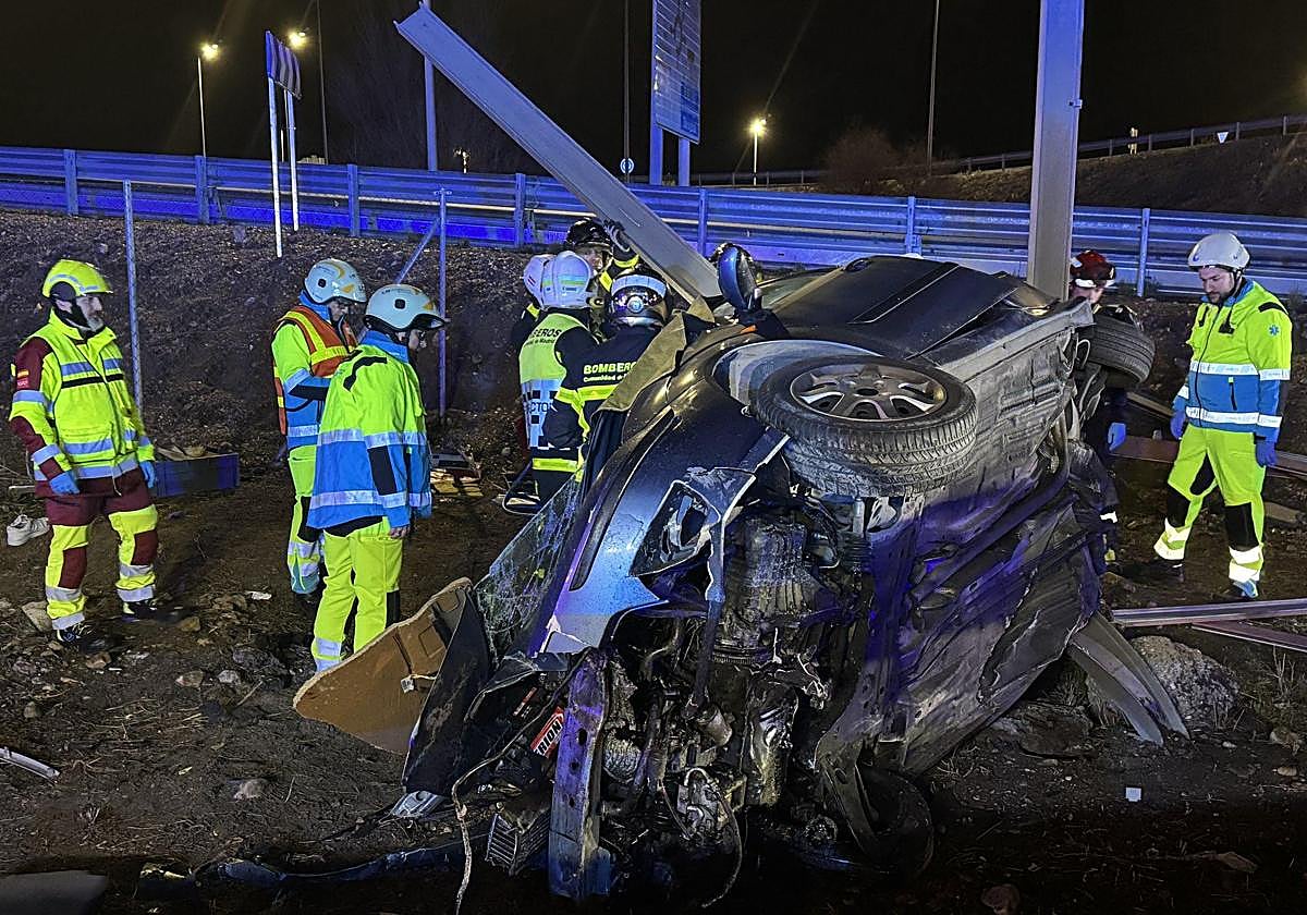 El estado en el que quedó el vehículo.