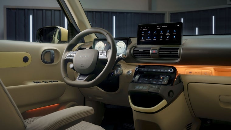 Interior del Hyundai INSTER