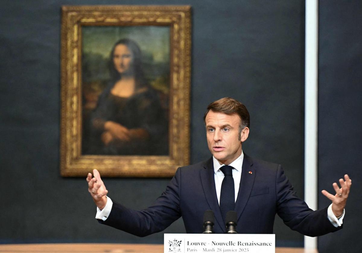 El presidente francés, Emmanuel Macron