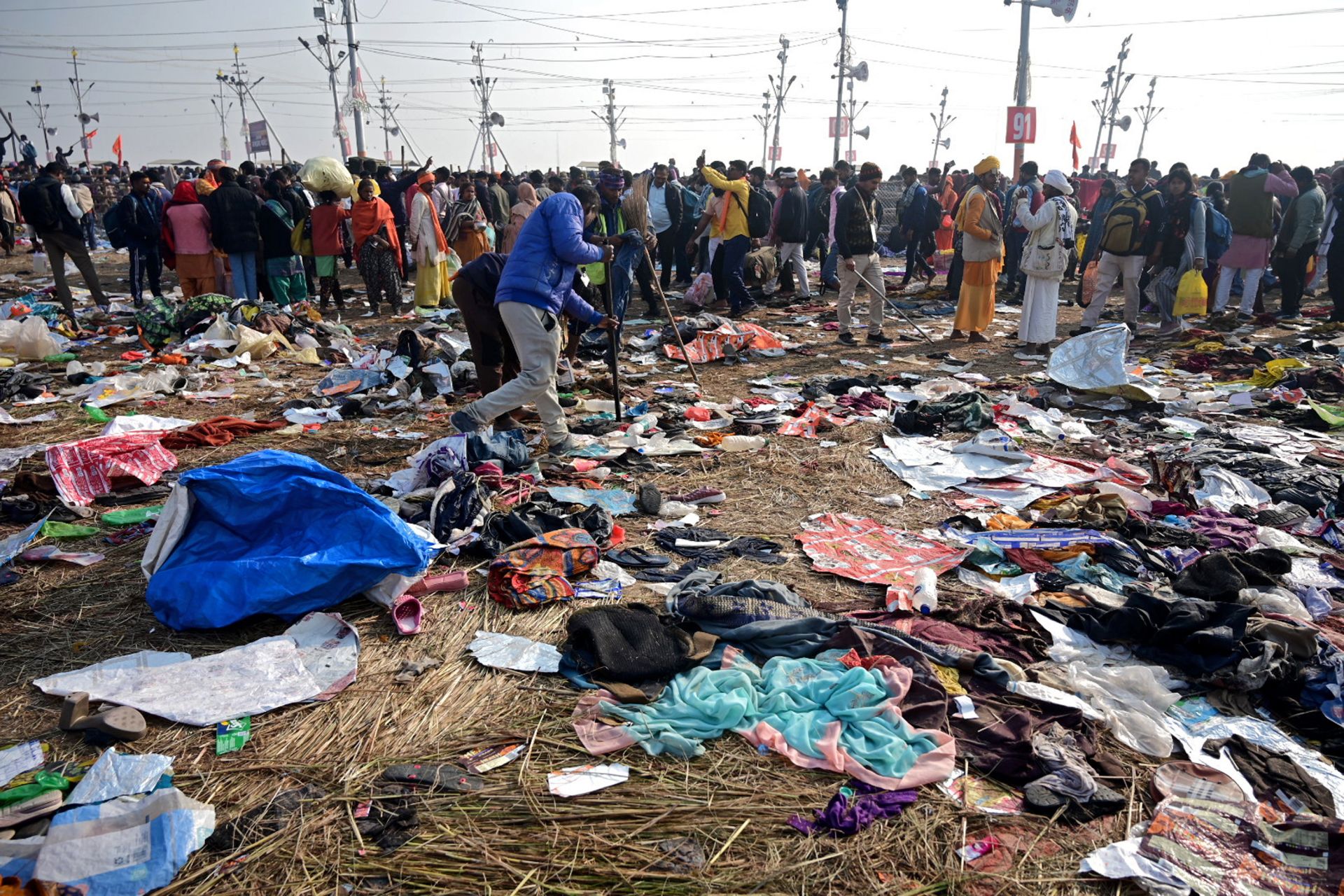 Trágica estampida en el Kumbh Mela